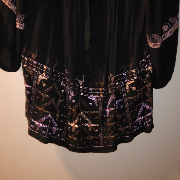 Free People Rhiannon Embroidered Babydoll Dress - Picture 9 of 10